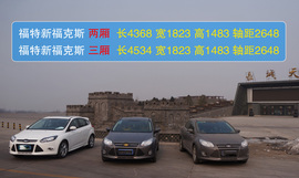 真相实验室——福特新福克斯两厢/三厢对比