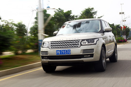 全新一代路虎揽胜三亚试驾图解