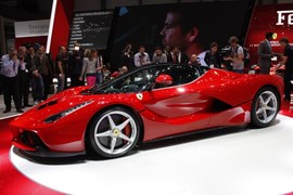 法拉利LaFerrari日内瓦车展实拍