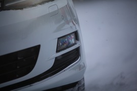 大众高尔夫7欧洲版冰雪实拍