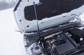 大众高尔夫7欧洲版冰雪实拍
