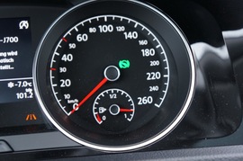 大众高尔夫7欧洲版冰雪实拍