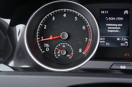 大众高尔夫7欧洲版冰雪实拍