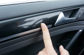 大众高尔夫7欧洲版冰雪实拍