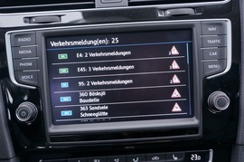 大众高尔夫7欧洲版冰雪实拍