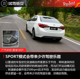 2017款广汽丰田雷凌185T