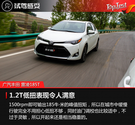 2017款广汽丰田雷凌185T