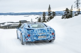 宝马i8概念车瑞典秘密测试实拍