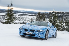 宝马i8概念车瑞典秘密测试实拍