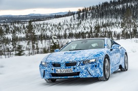 宝马i8概念车瑞典秘密测试实拍