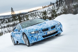 宝马i8概念车瑞典秘密测试实拍