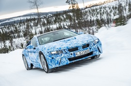 宝马i8概念车瑞典秘密测试实拍