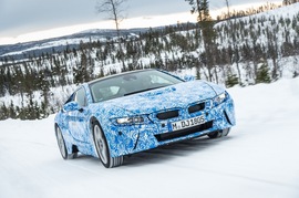 宝马i8概念车瑞典秘密测试实拍