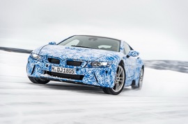 宝马i8概念车瑞典秘密测试实拍