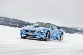 宝马i8概念车瑞典秘密测试实拍