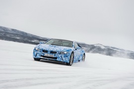 宝马i8概念车瑞典秘密测试实拍