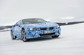 宝马i8概念车瑞典秘密测试实拍