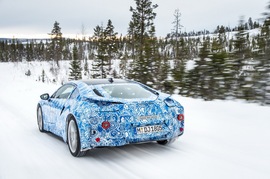 宝马i8概念车瑞典秘密测试实拍