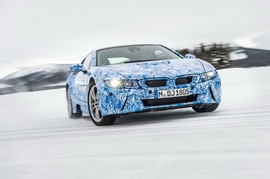 宝马i8概念车瑞典秘密测试实拍