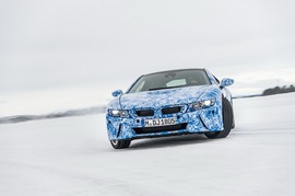 宝马i8概念车瑞典秘密测试实拍