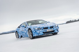 宝马i8概念车瑞典秘密测试实拍