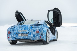 宝马i8概念车瑞典秘密测试实拍