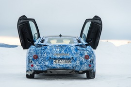 宝马i8概念车瑞典秘密测试实拍