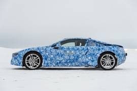 宝马i8概念车瑞典秘密测试实拍