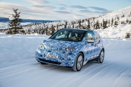 宝马i3概念车瑞典秘密测试实拍