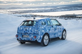 宝马i3概念车瑞典秘密测试实拍