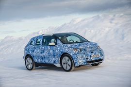 宝马i3概念车瑞典秘密测试实拍