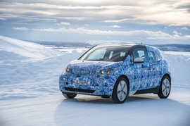 宝马i3概念车瑞典秘密测试实拍