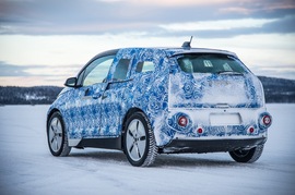 宝马i3概念车瑞典秘密测试实拍