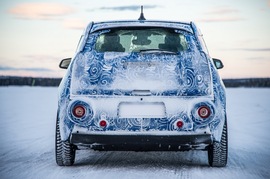 宝马i3概念车瑞典秘密测试实拍