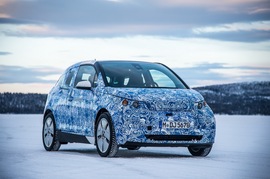 宝马i3概念车瑞典秘密测试实拍