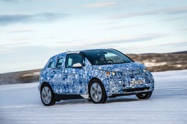 宝马i3概念车瑞典秘密测试实拍