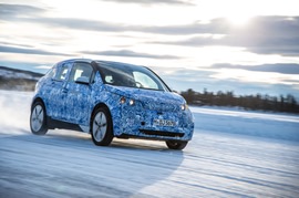 宝马i3概念车瑞典秘密测试实拍