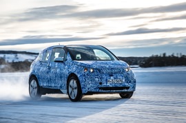 宝马i3概念车瑞典秘密测试实拍