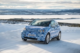 宝马i3概念车瑞典秘密测试实拍