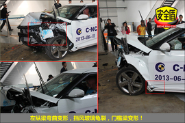 2012款Veloster飞思1.6T手动舒适版碰撞试验图