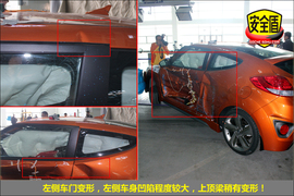 2012款Veloster飞思1.6T手动舒适版碰撞试验图