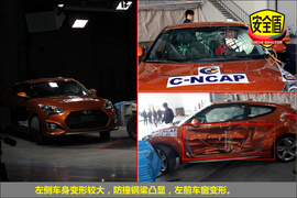 2012款Veloster飞思1.6T手动舒适版碰撞试验图