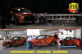 2012款Veloster飞思1.6T手动舒适版碰撞试验图