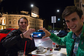 2013款全新奔驰A级海外试驾实拍