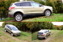 2013款长安福特翼虎外出试驾