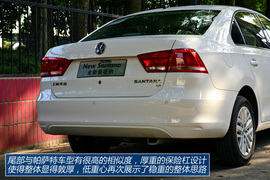 试驾上海大众新桑塔纳