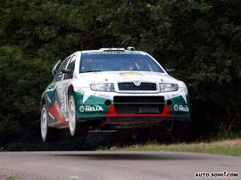2005款斯柯达法比亚WRC