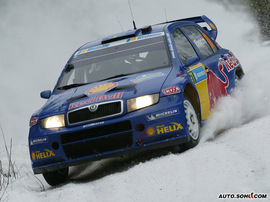 2005款斯柯达法比亚WRC