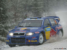 2005款斯柯达法比亚WRC