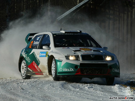 2005款斯柯达法比亚WRC